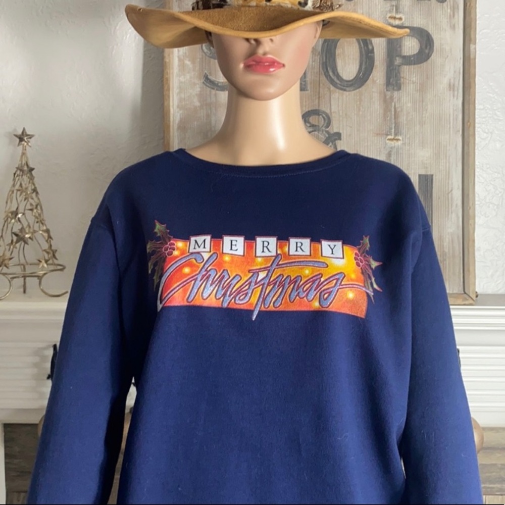 Vintage Merry Christmas Sweatshirt